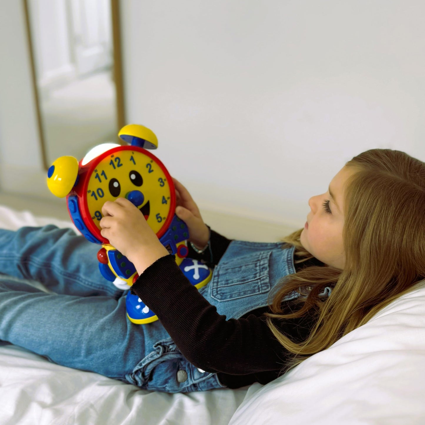 The Learning Journey Telly Teaching Time Clock – Learn Analog & Digital Time