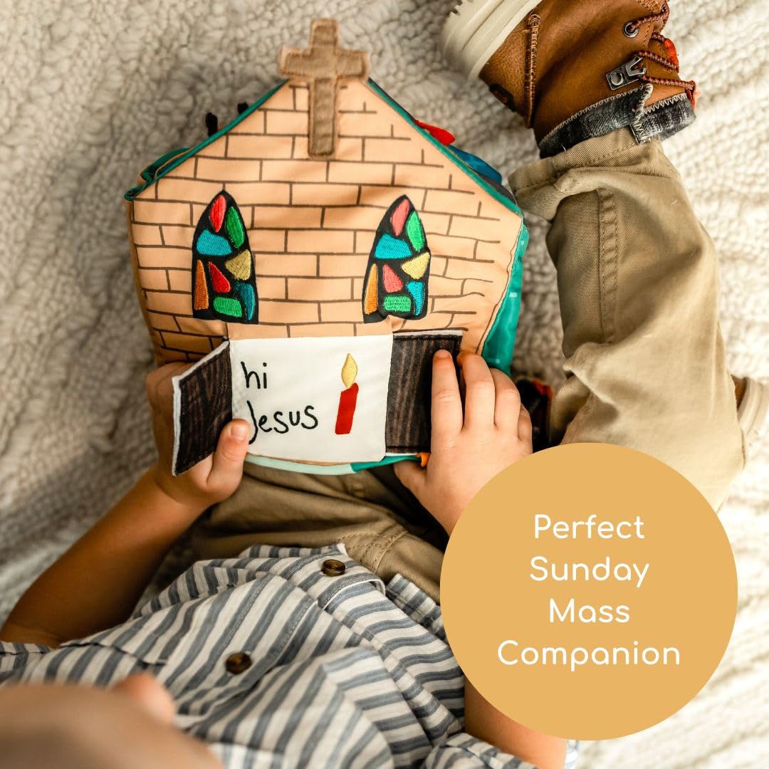 The Little Rose Shop Catholic Mass Quiet Book for Toddlers & Preschoolers | Learn the Liturgy