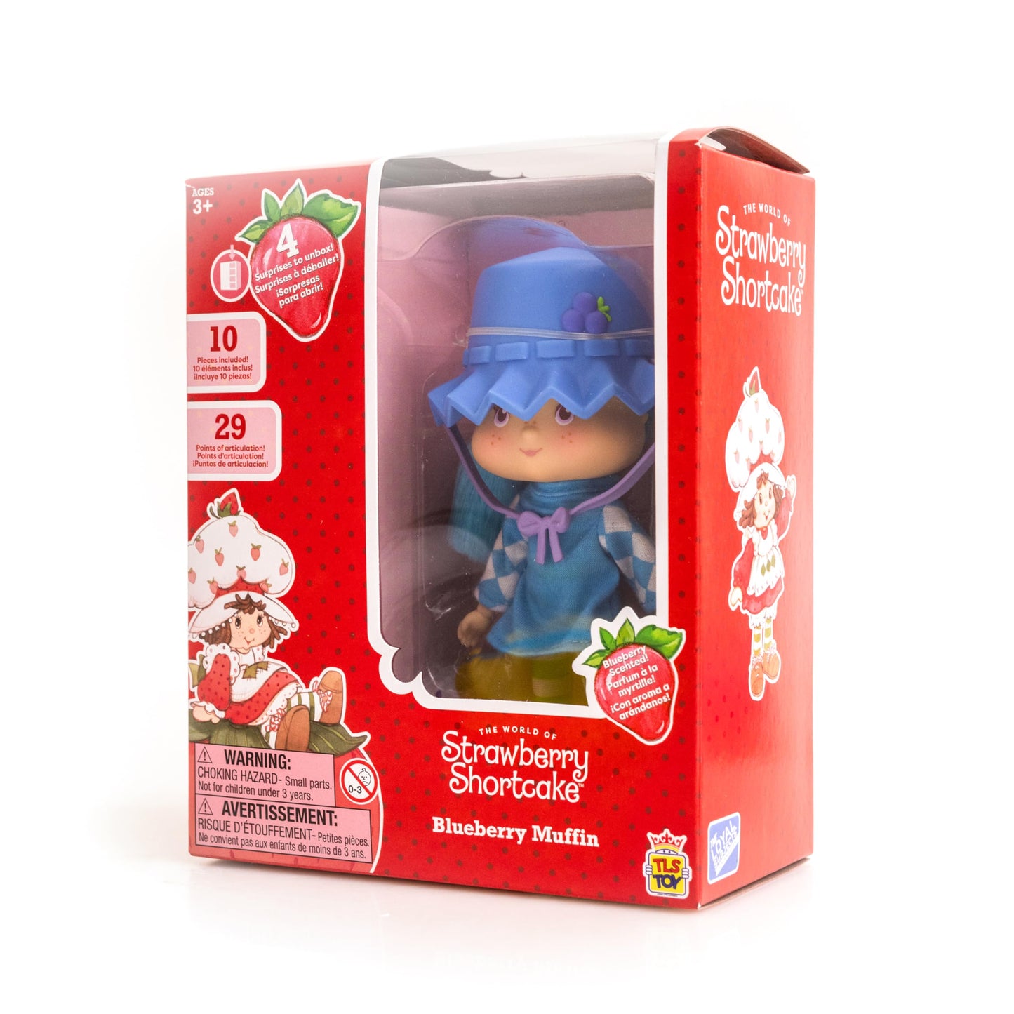 The Loyal Subjects Strawberry Shortcake Blueberry Muffin Fashion Doll - 5.5in