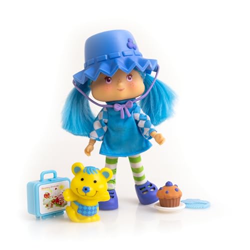 The Loyal Subjects Strawberry Shortcake Blueberry Muffin Fashion Doll - 5.5in