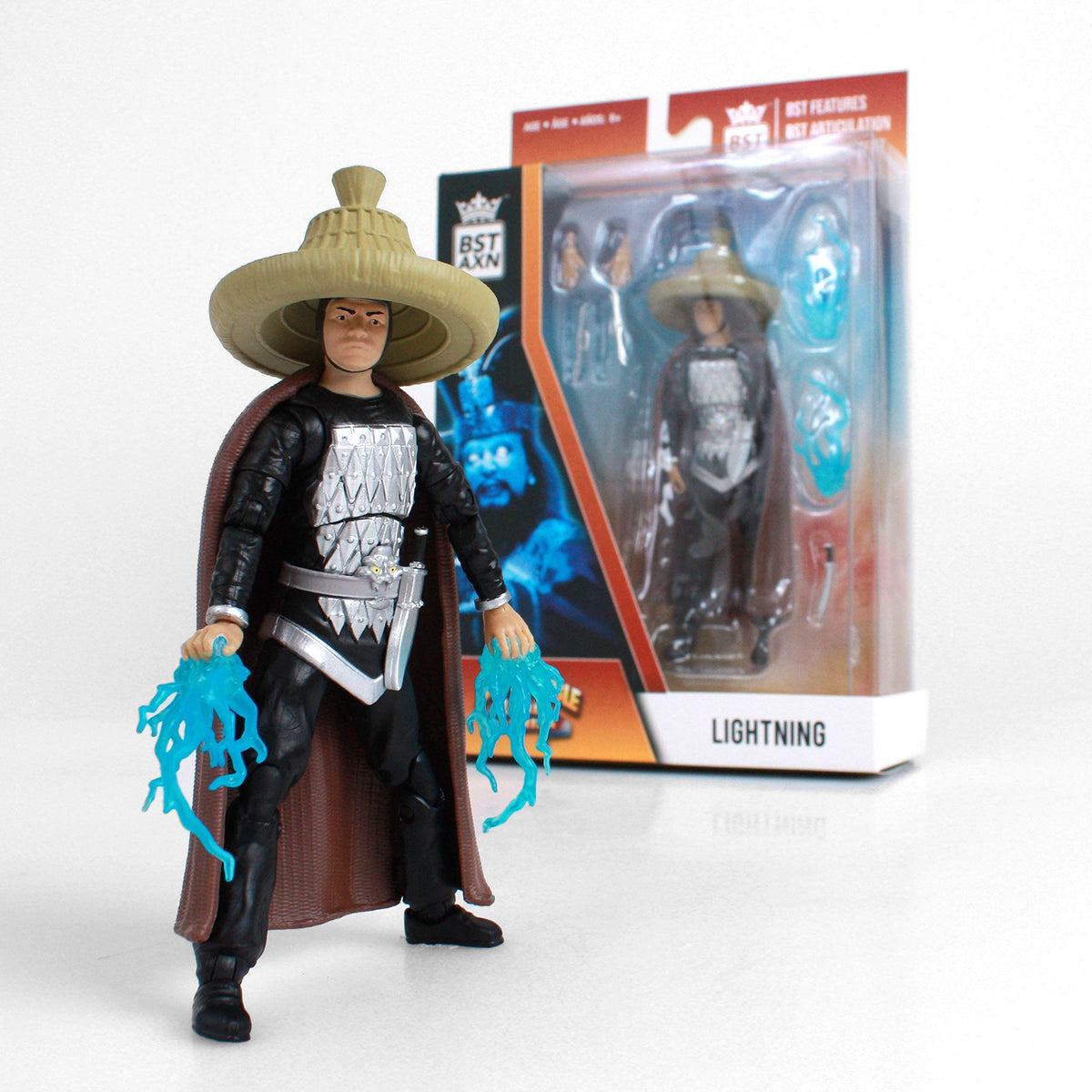 The Loyal Subjects BST AXN Lightning 5” Action Figure – Poseable Collectible Mash-Up