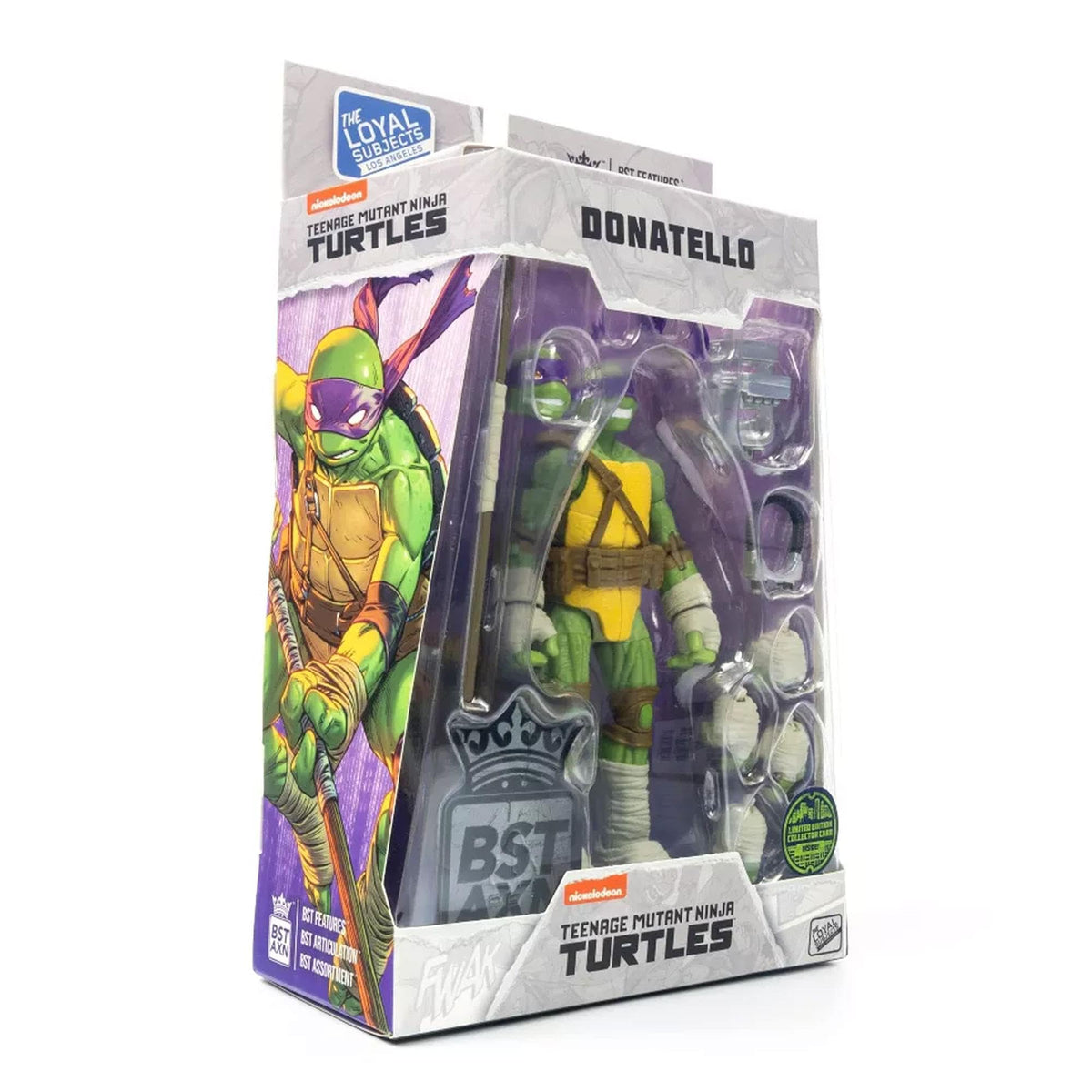 The Loyal Subjects IDW Inspired TMNT Donatello 5-Inch Action Figure | BST AXN Comic Heroes