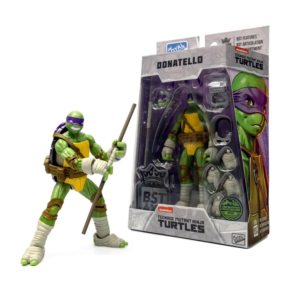 The Loyal Subjects IDW Inspired TMNT Donatello 5-Inch Action Figure | BST AXN Comic Heroes