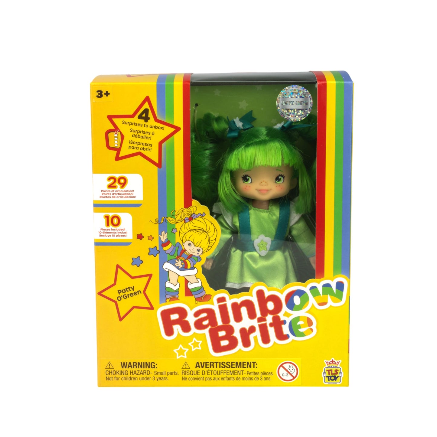 The Loyal Subjects Rainbow Brite Patty O'Green 5.5-Inch Fashion Doll - Limited Edition