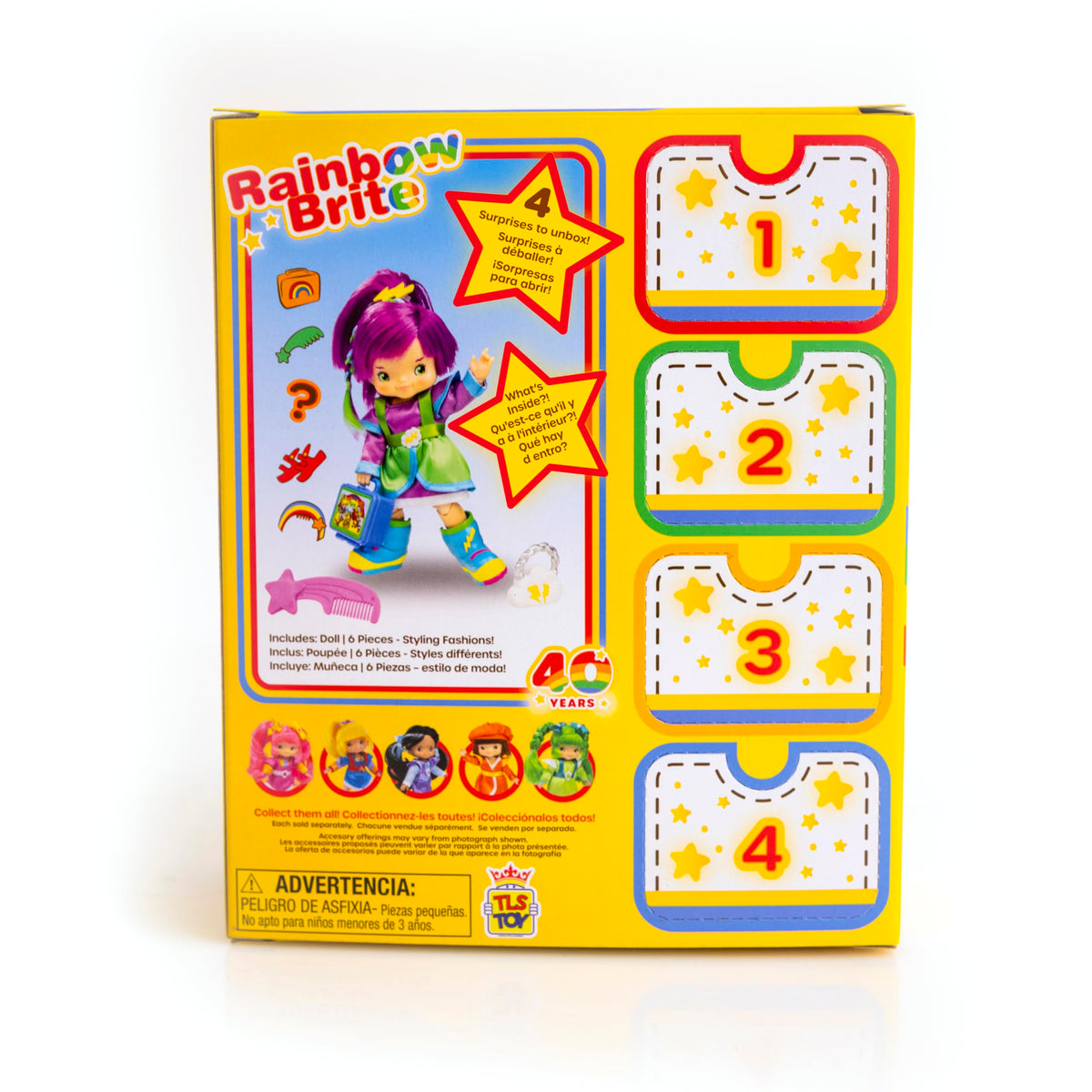 The Loyal Subjects Rainbow Brite Stormy Fashion Doll – 5.5-Inch Poseable Collectible