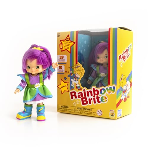 The Loyal Subjects Rainbow Brite Stormy Fashion Doll – 5.5-Inch Poseable Collectible