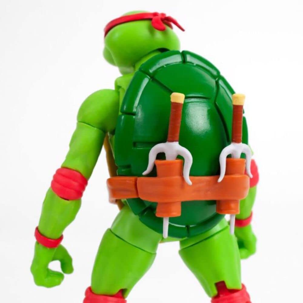 Loyal Subjects BST AXN Raphael 5-Inch TMNT Action Figure – Collectible Display