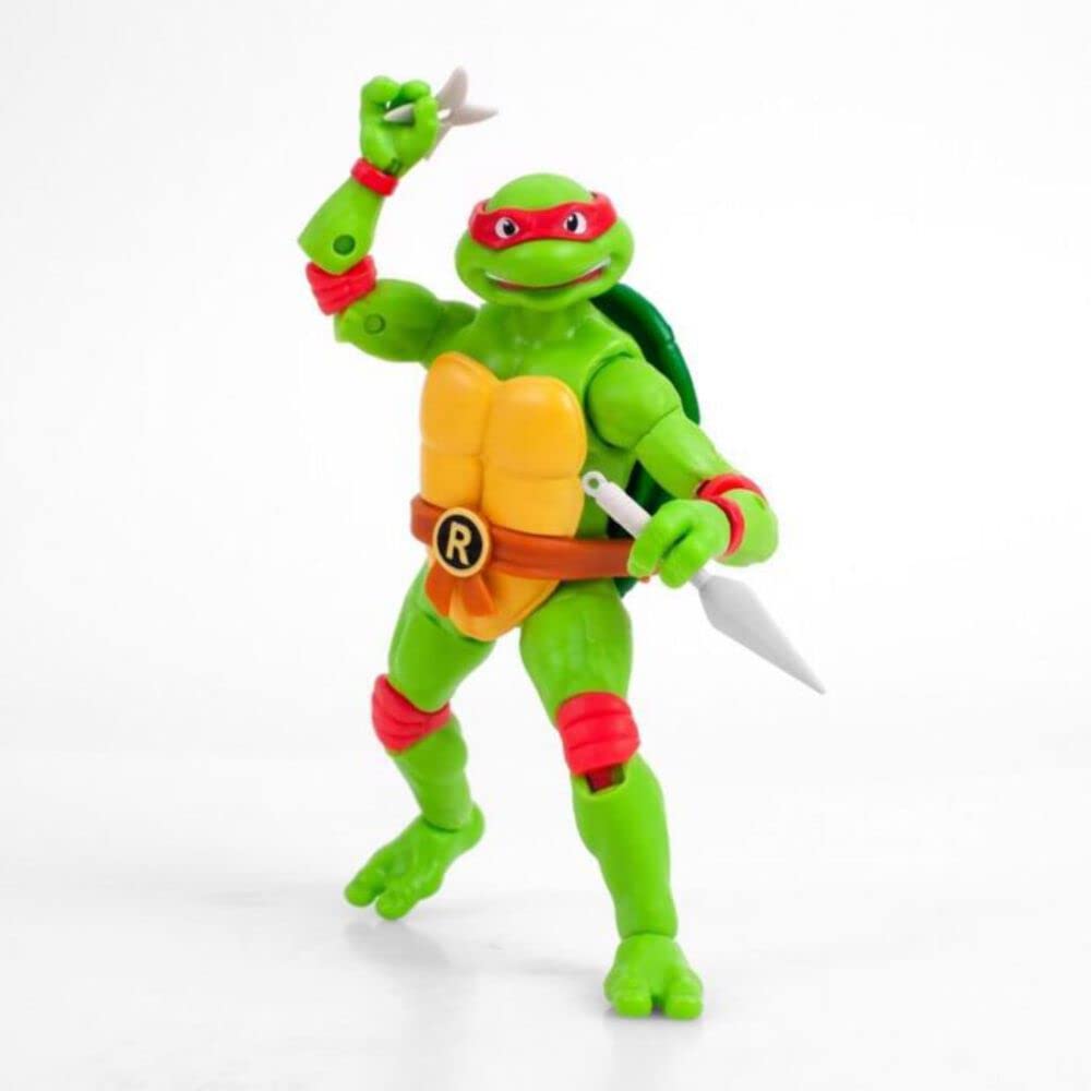 Loyal Subjects BST AXN Raphael 5-Inch TMNT Action Figure – Collectible Display