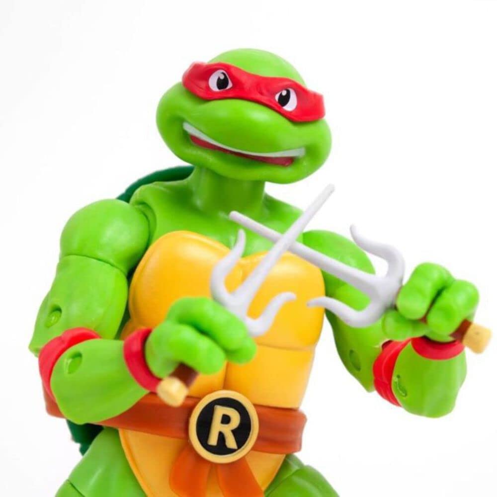 Loyal Subjects BST AXN Raphael 5-Inch TMNT Action Figure – Collectible Display