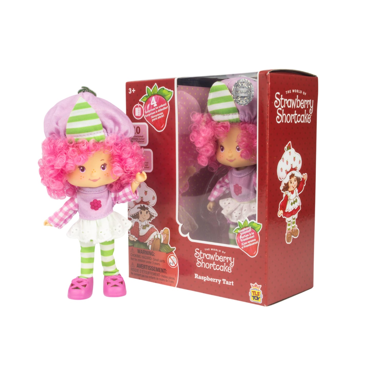 The Loyal Subjects Raspberry Tart 5.5-Inch Fashion Doll – Strawberry Shortcake Collection