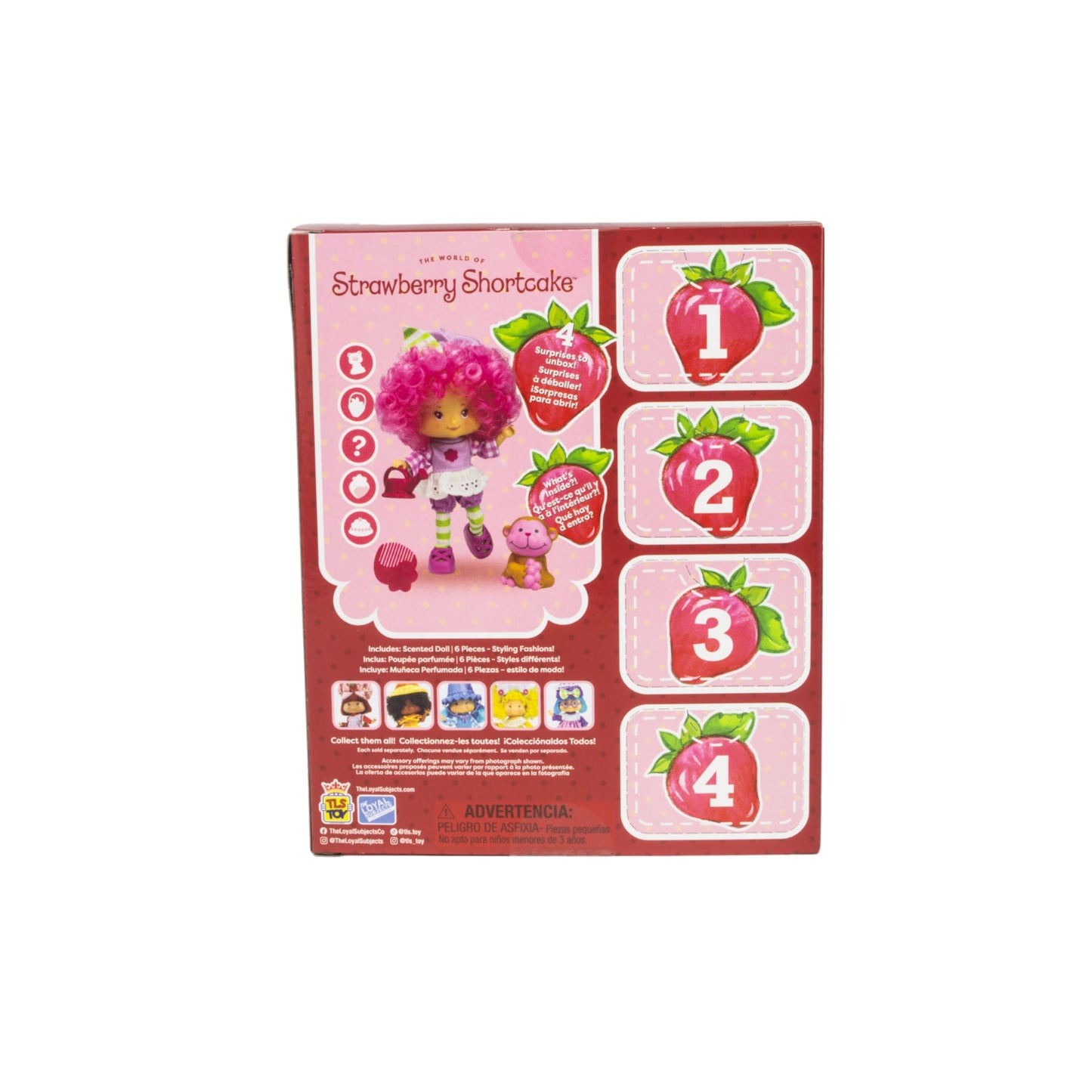 The Loyal Subjects Raspberry Tart 5.5-Inch Fashion Doll – Strawberry Shortcake Collection
