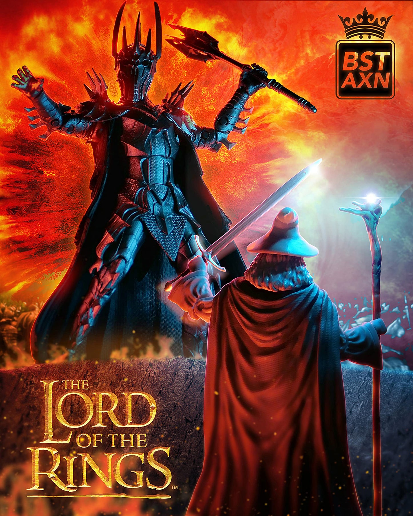 The Loyal Subjects Sauron BST AXN 5 Action Figure – 1:15 Scale Collectible