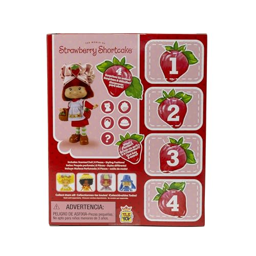 The Loyal Subjects Strawberry Shortcake 5.5-Inch Poseable Fashion Doll