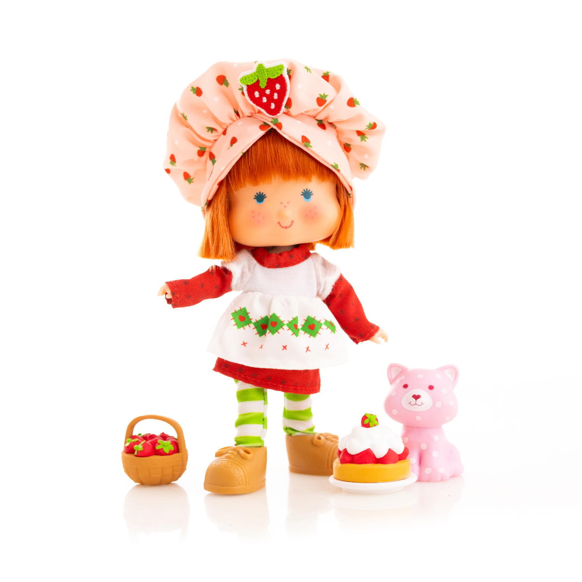 The Loyal Subjects Strawberry Shortcake 5.5-Inch Poseable Limited Edition Doll – Sweet Scented Hair and 29 Articulation Points