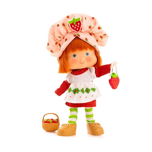 The Loyal Subjects Strawberry Shortcake 5.5-Inch Poseable Limited Edition Doll – Sweet Scented Hair and 29 Articulation Points