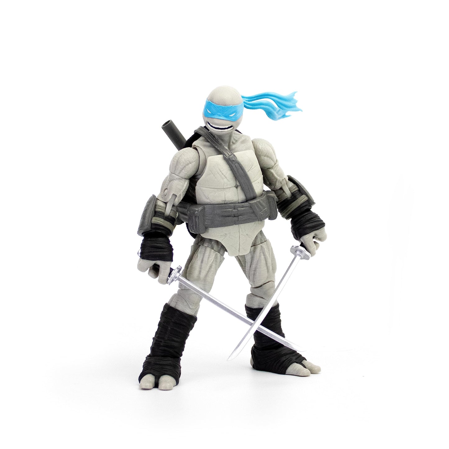 The Loyal Subjects TMNT BST AXN 5-Inch 4-Pack – Black & White Comic-Inspired Figures