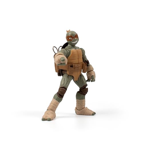 The Loyal Subjects TMNT BST AXN v2 Michelangelo Figure & Limited Edition IDW Comic Set