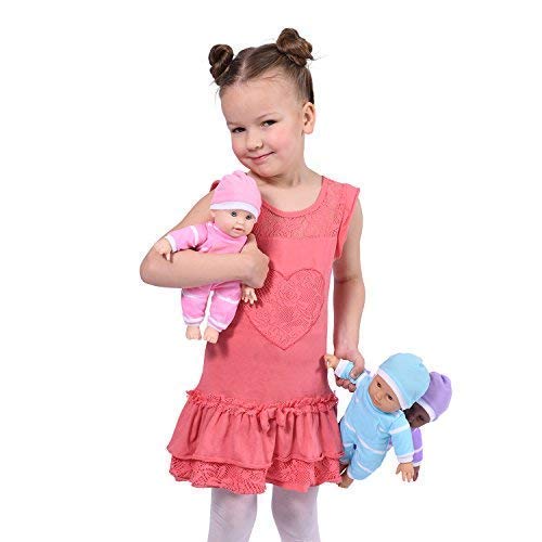 The New York Doll Collection 11in Soft Body Baby Doll – Gift Boxed with Pacifier