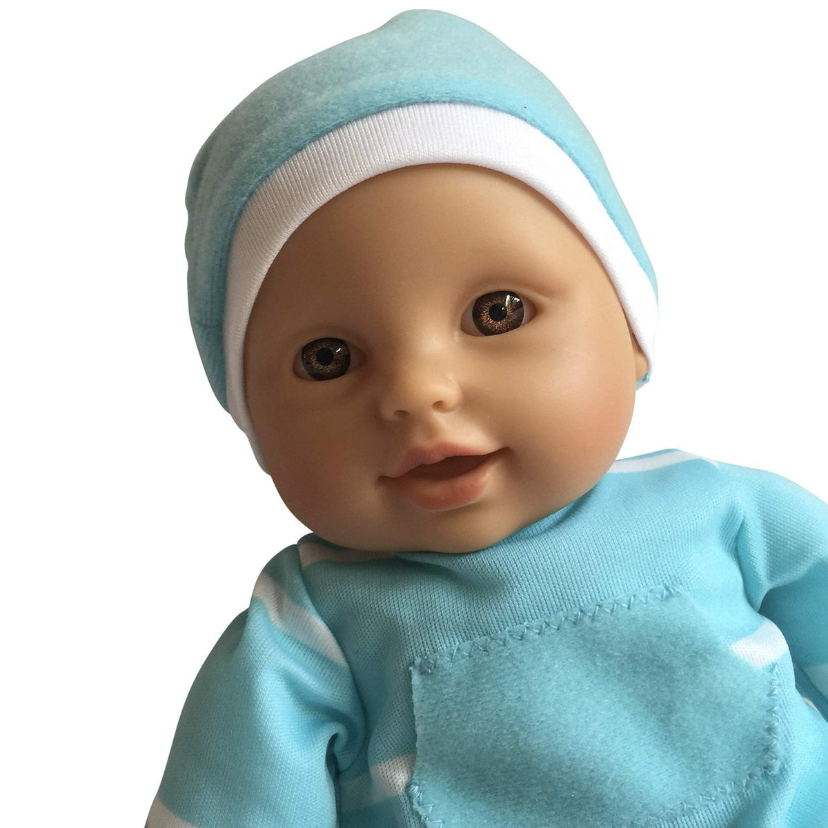 The New York Doll Collection 11 Inch Soft Body Baby Doll – Gift Box with Pacifier Included