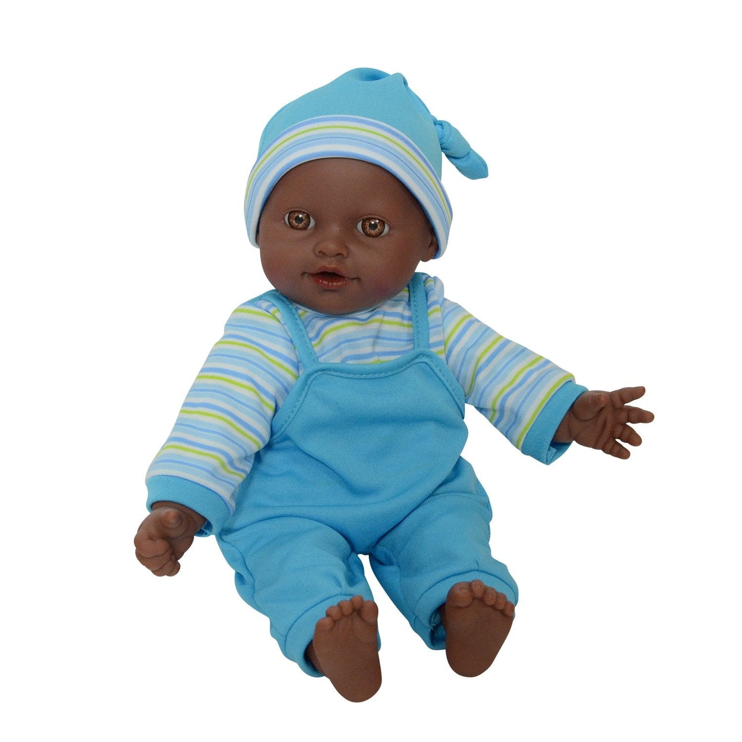 The New York Doll Collection Twin Dolls (African American) – 12-Inch, Washable Outfits, Pacifier