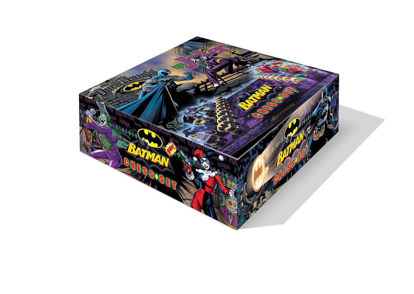 The Noble Collection Batman Chess Set: The Dark Knight vs The Joker | Officially Licensed