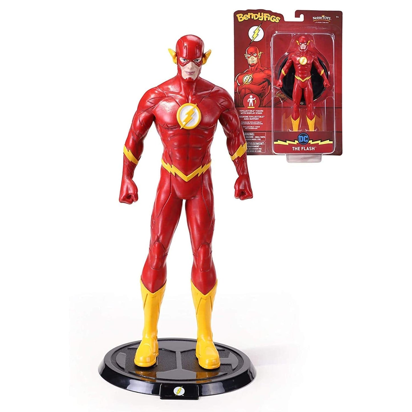 The Noble Collection BendyFigs Flash 19 cm – Bendable DC Comics Figure