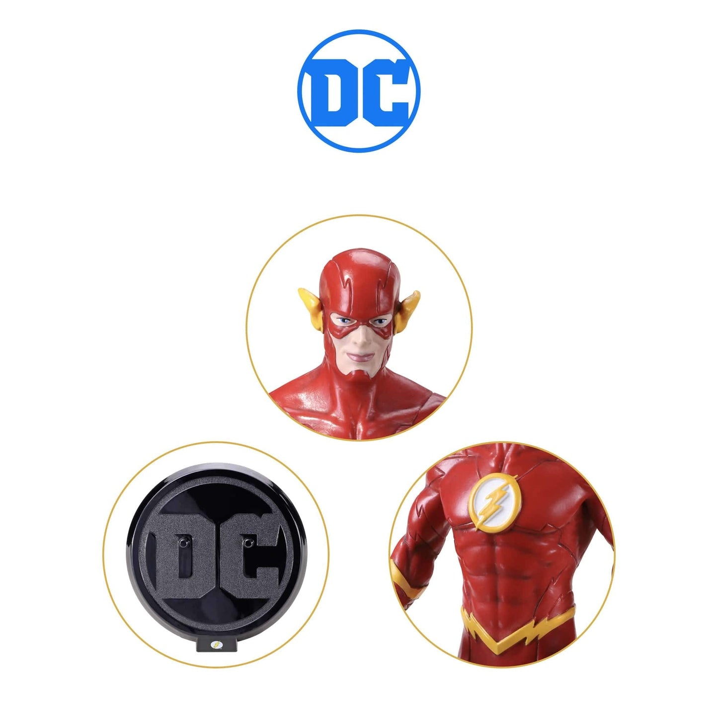 The Noble Collection BendyFigs Flash 19 cm – Bendable DC Comics Figure