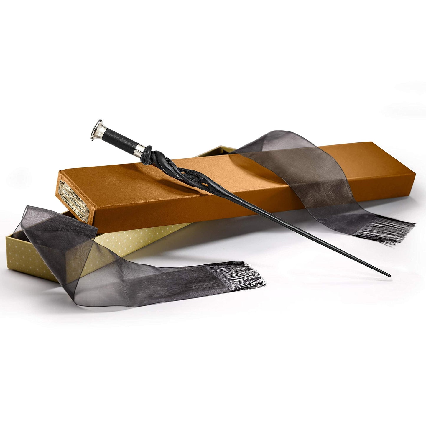 The Noble Collection Fantastic Beasts Dumbledore Wand – Official 1:1 Collector Replica (15.5 inches)