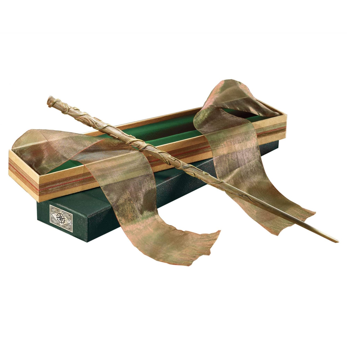 The Noble Collection Hermione Granger's Wand with Ollivanders Wand Box - 15-Inch Authentic Prop Replica