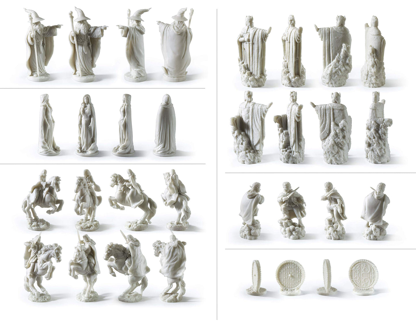 The Noble Collection Lord of the Rings Chess Set: Battle for Middle-Earth – Premium Collectible Strategy Game