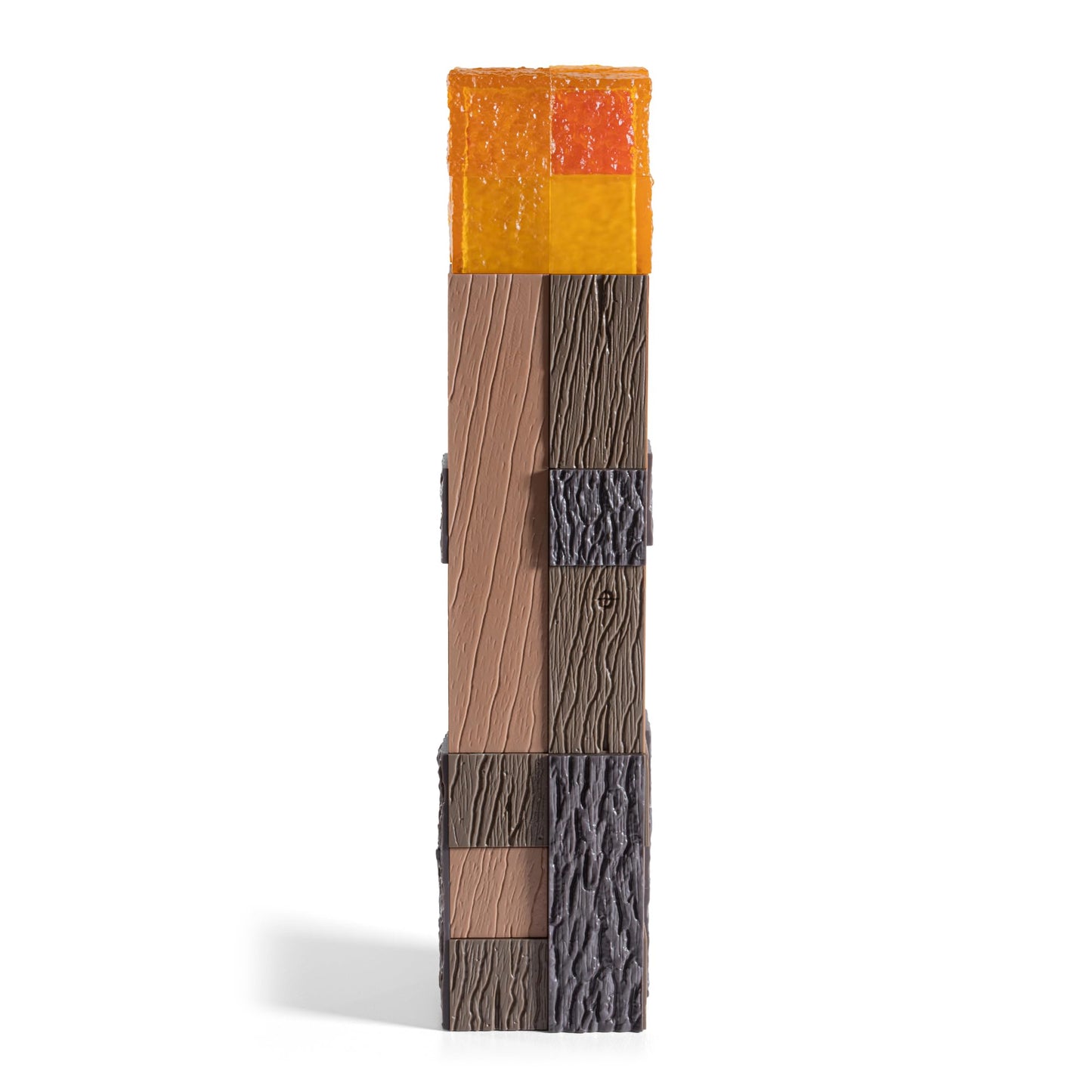The Noble Collection Minecraft Torch Illuminating Collector – LED Flicker Torch for Minecraft Fans