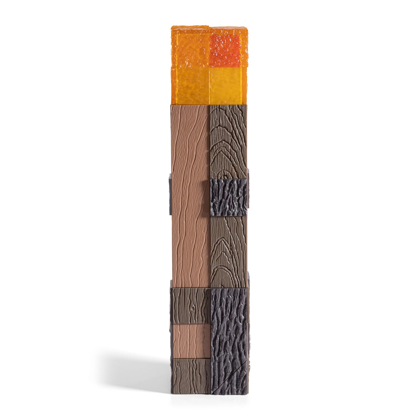 The Noble Collection Minecraft Torch Illuminating Collector – LED Flicker Torch for Minecraft Fans