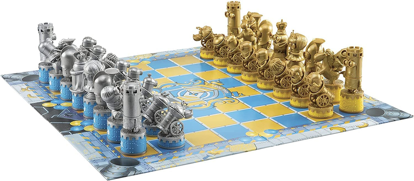 The Noble Collection Minions Chess Set – 32 Oversized Pieces on an 18.5-Inch Board