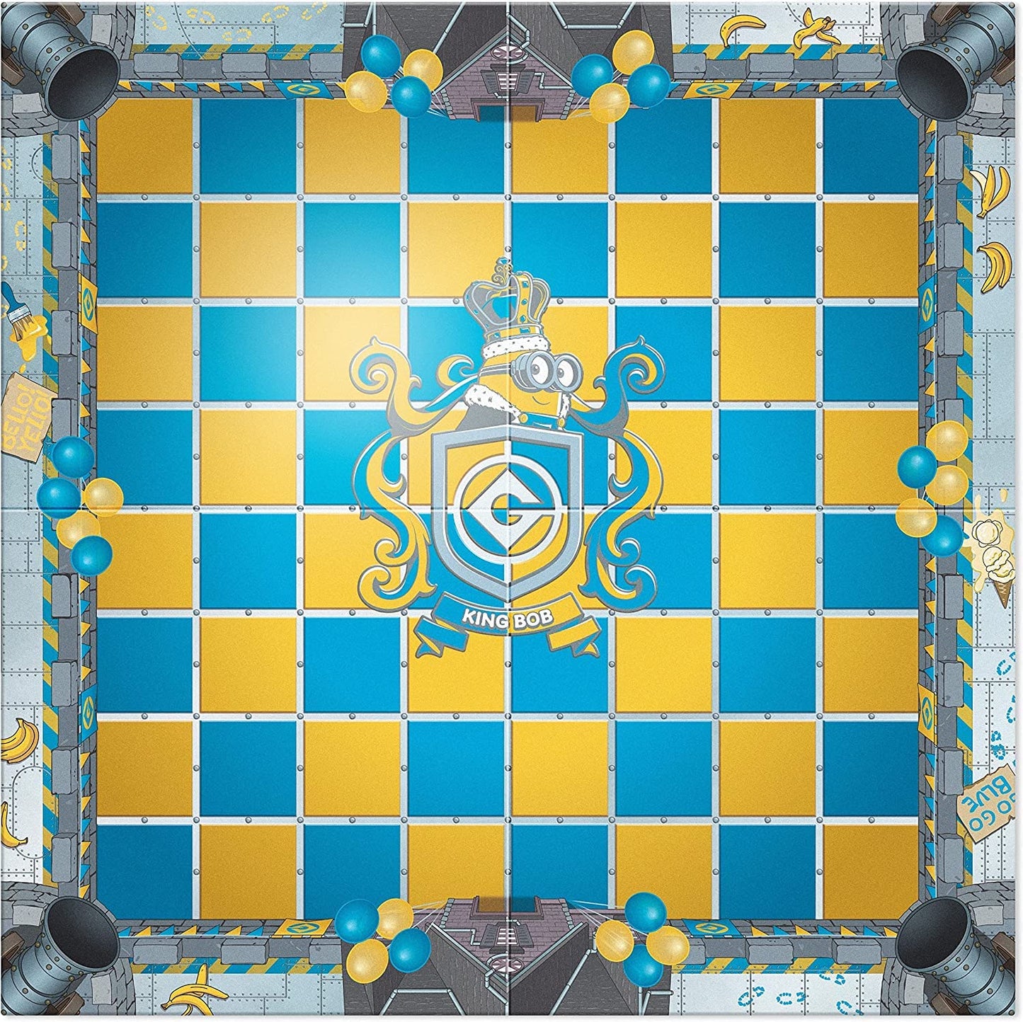 The Noble Collection Minions Chess Set – 32 Oversized Pieces on an 18.5-Inch Board