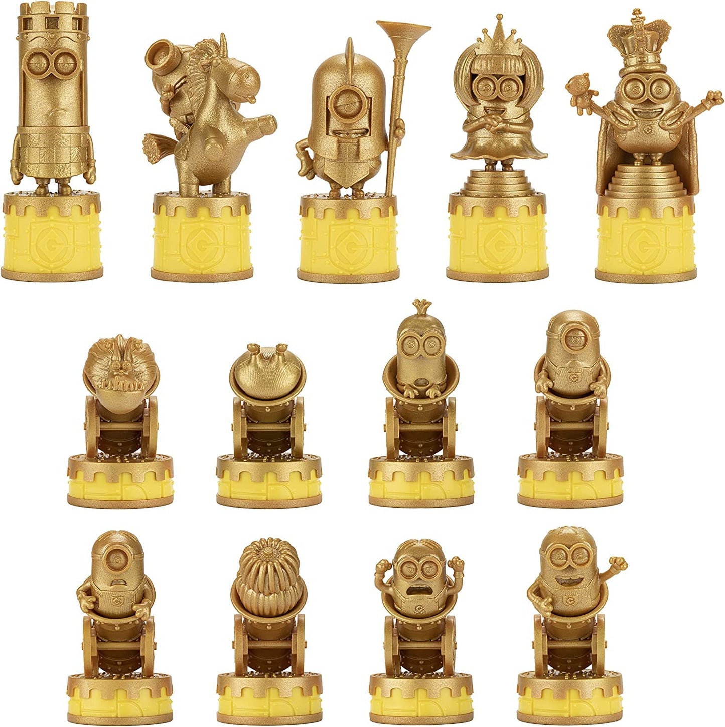 The Noble Collection Minions Chess Set – 32 Oversized Pieces on an 18.5-Inch Board