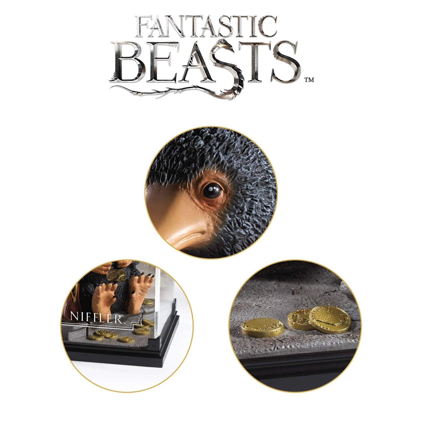 The Noble Collection Fantastic Beasts Niffler No.1 Figure – Officially Licensed Collectible