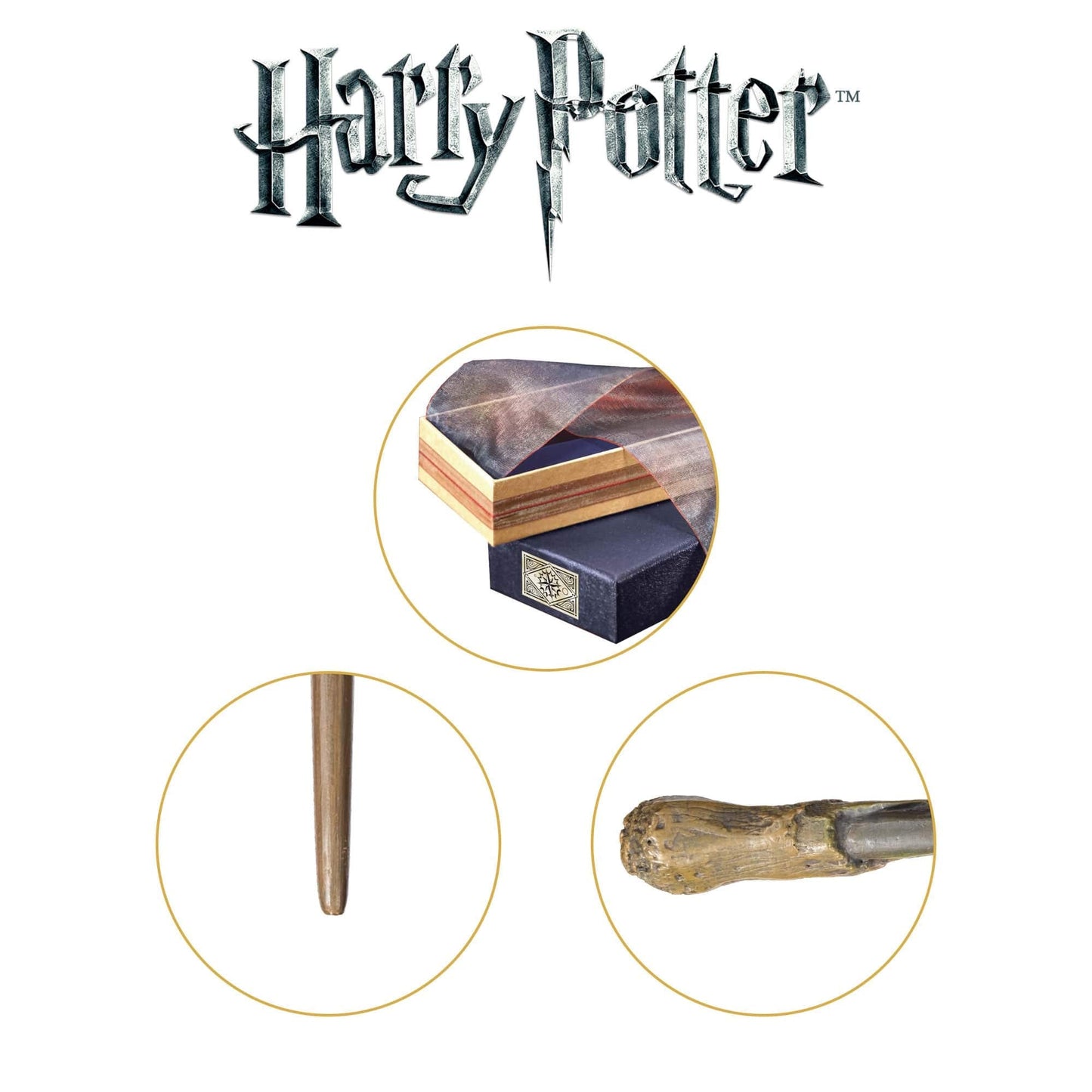 The Noble Collection Ron Weasley's Wand in Ollivander's Box | 14-Inch Officially Licensed Replica