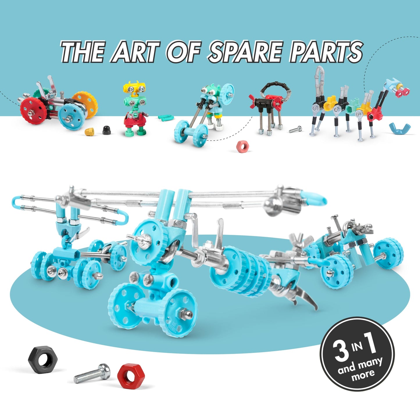 The OFFBITS AirBit – Build Your Own Airplane STEM Kit for Kids 8-12 & Curious Adults
