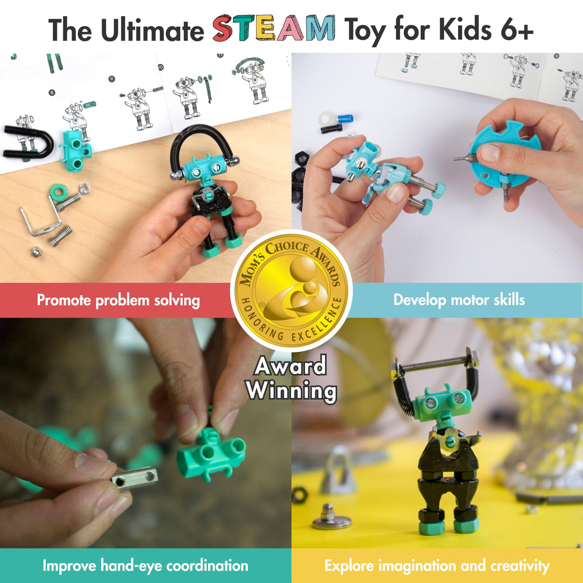 The OFFBITS BabaBit: Build-Your-Own Robot Toy & STEM Kit for Kids 6–12