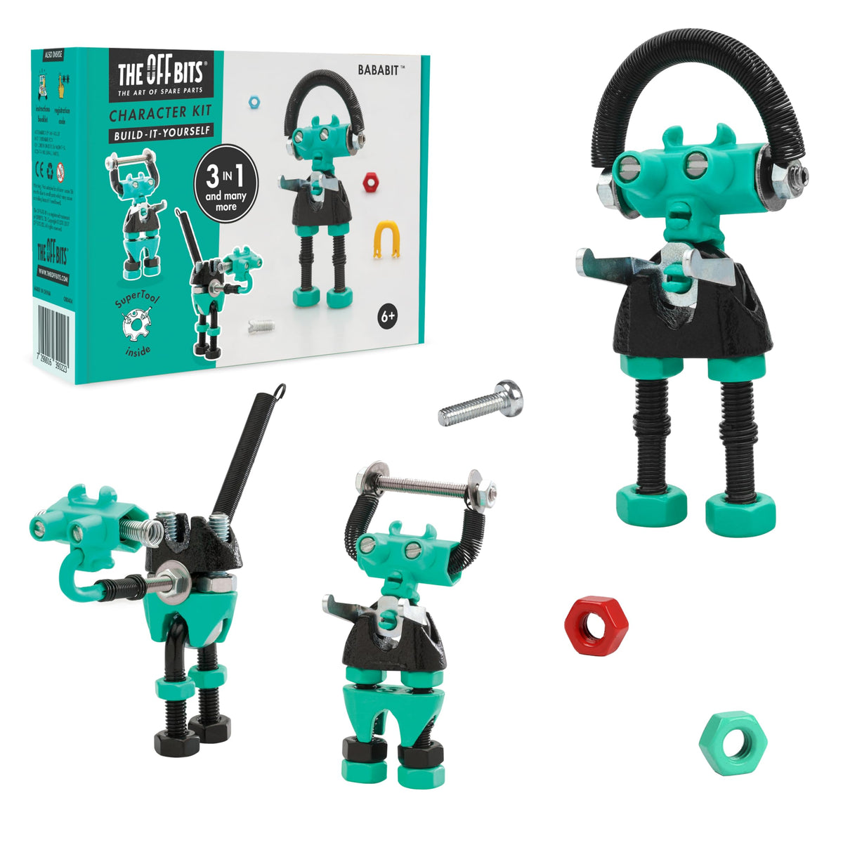 The OFFBITS BabaBit: Build-Your-Own Robot Toy & STEM Kit for Kids 6–12