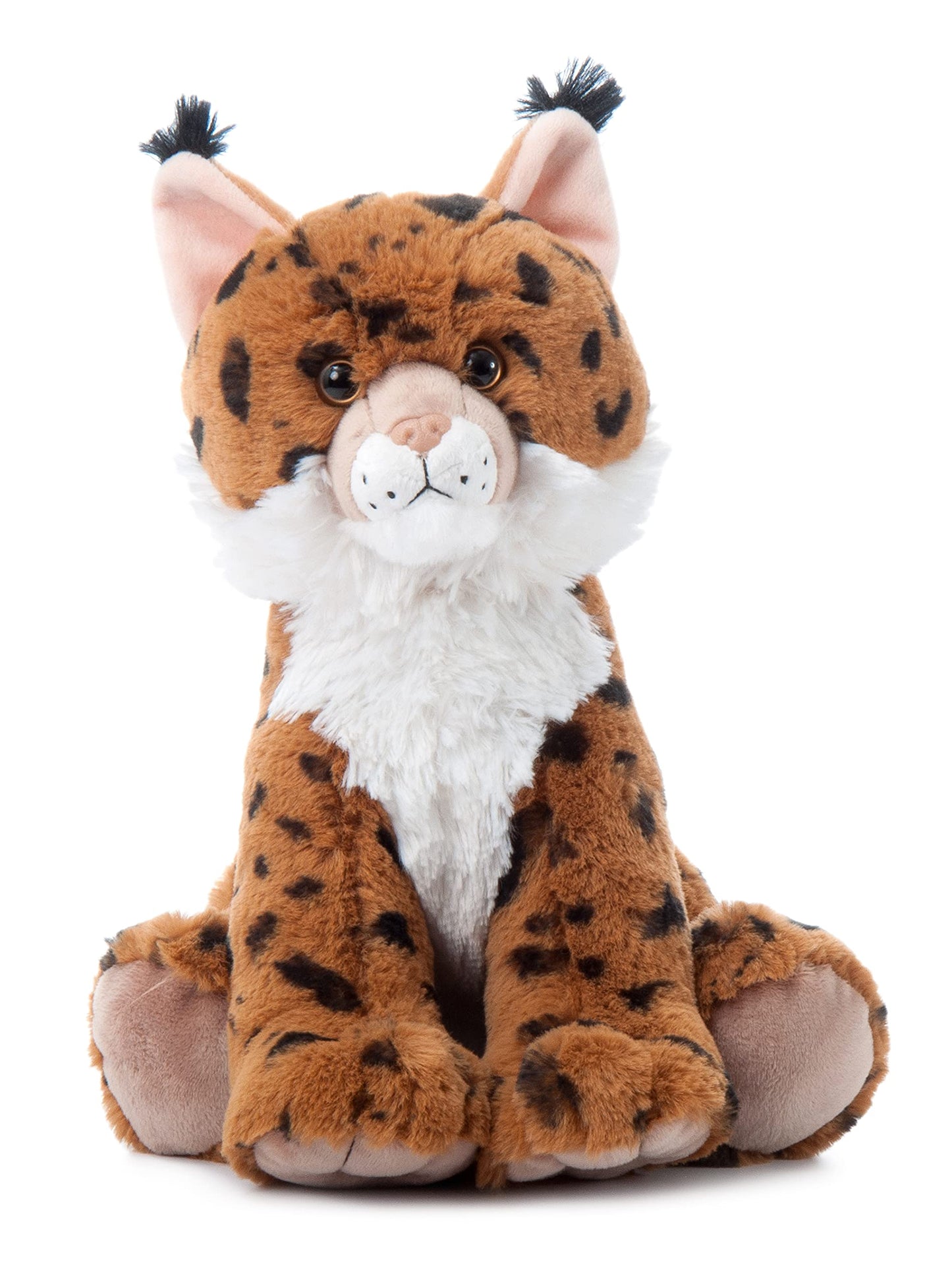 The Petting Zoo Bobcat Stuffed Animal – 12 inch Plush Gift for Kids