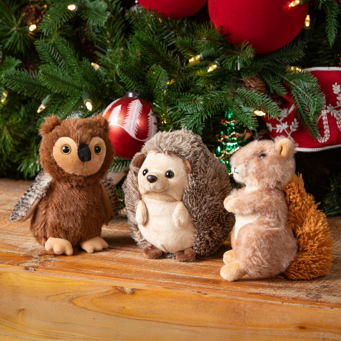 The Petting Zoo Brown Squirrel Plushie – 6 Inch Recycled Plush Toy for Kids