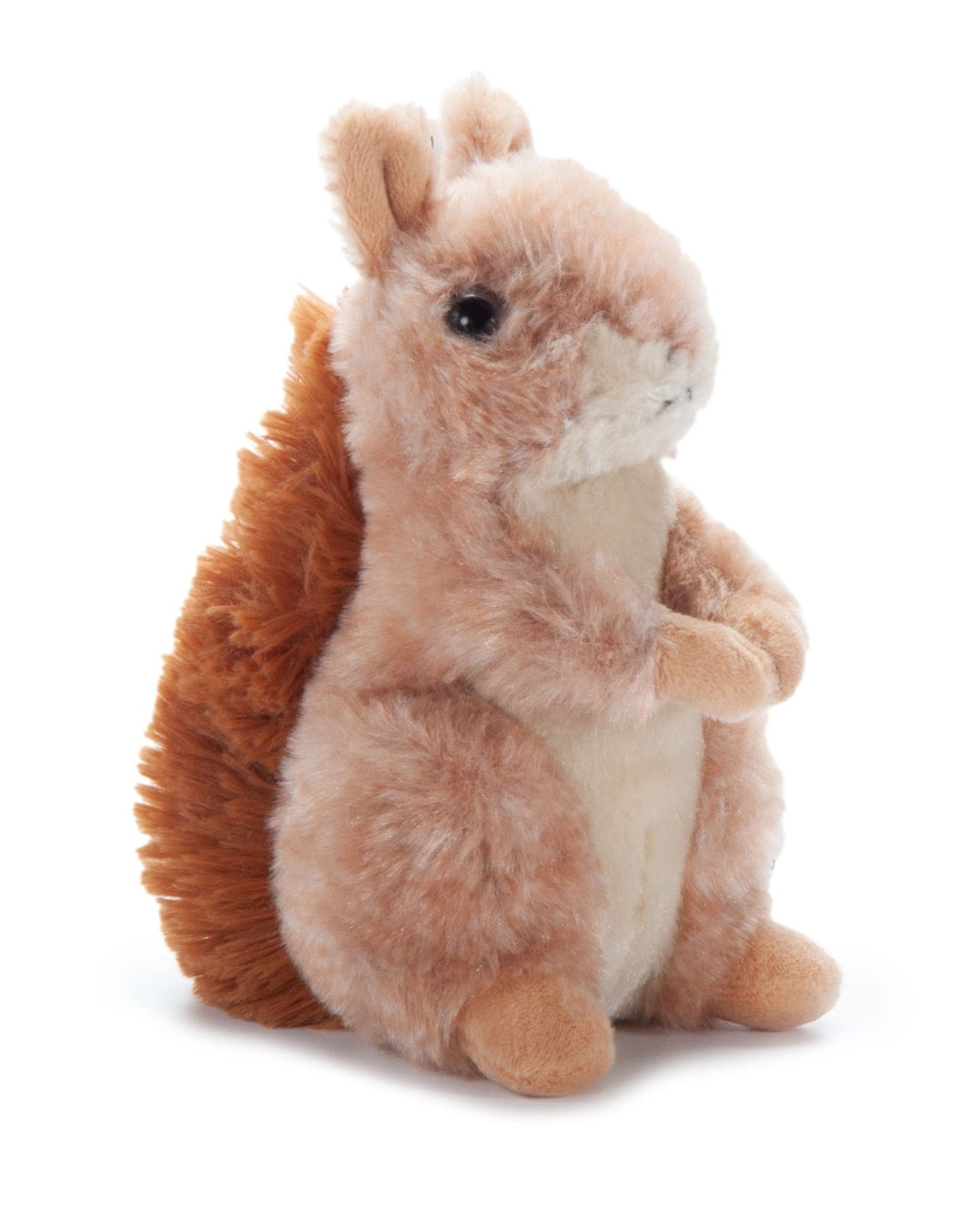 The Petting Zoo Brown Squirrel Plushie – 6 Inch Recycled Plush Toy for Kids