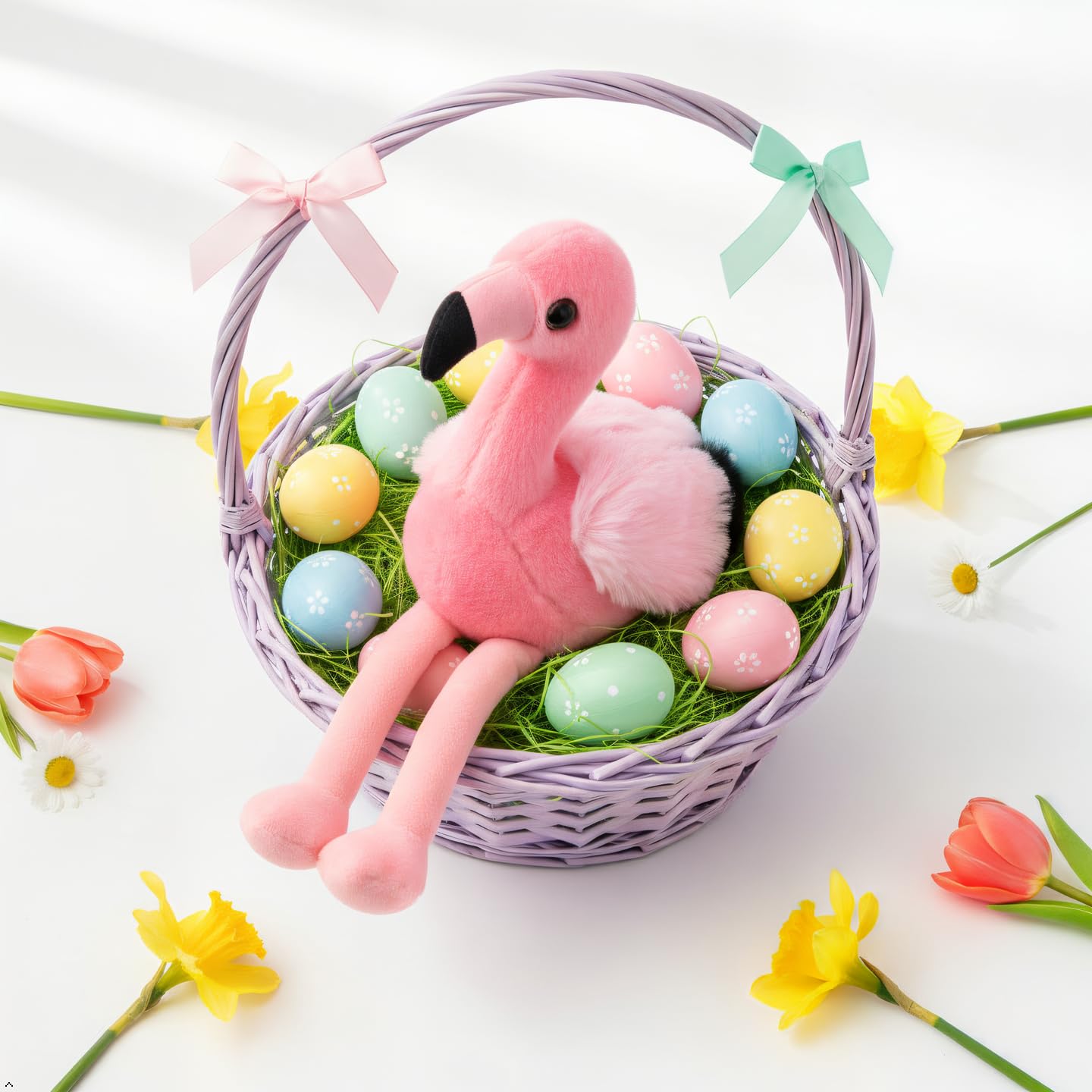 The Petting Zoo Flamingo Plush Toy – 6-Inch Stuffed Animal for Kids