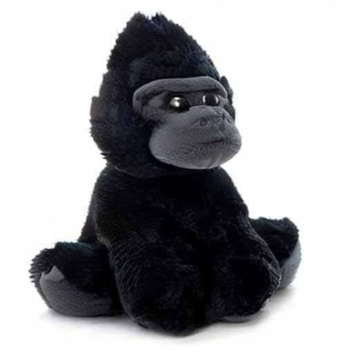 The Petting Zoo Gorilla Plush Toy – 9-Inch Gift for Kids