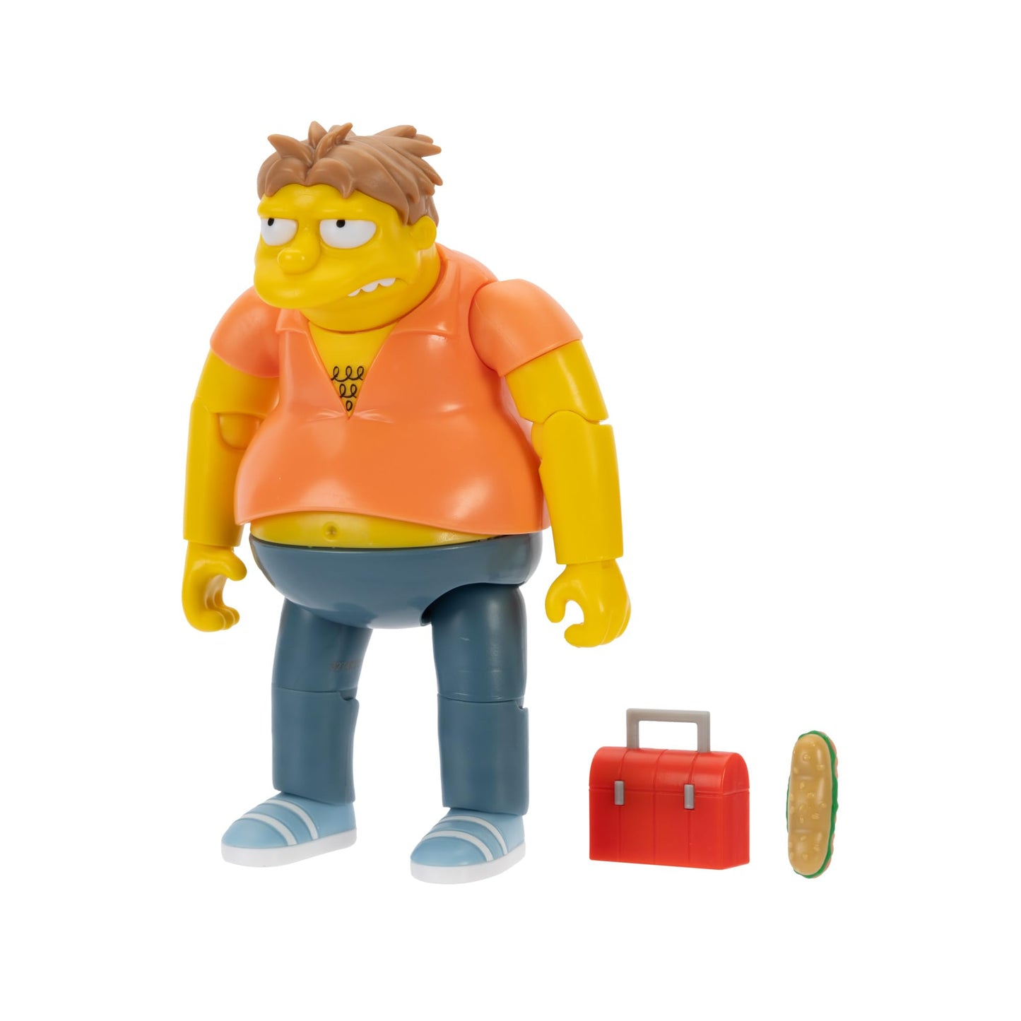 The Simpsons 5-inch Barney Gumble Figure with Sub & Lunch Box – Wave 4