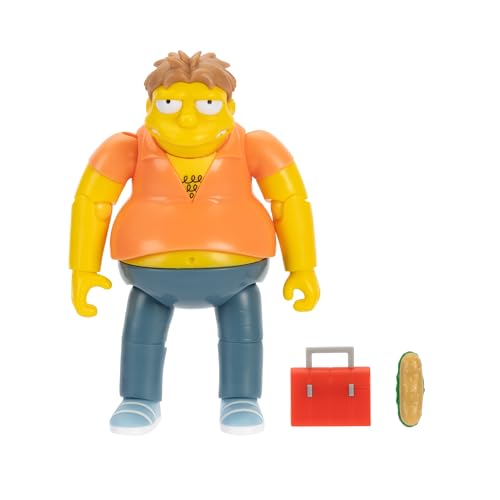 The Simpsons 5-inch Barney Gumble Figure with Sub & Lunch Box – Wave 4