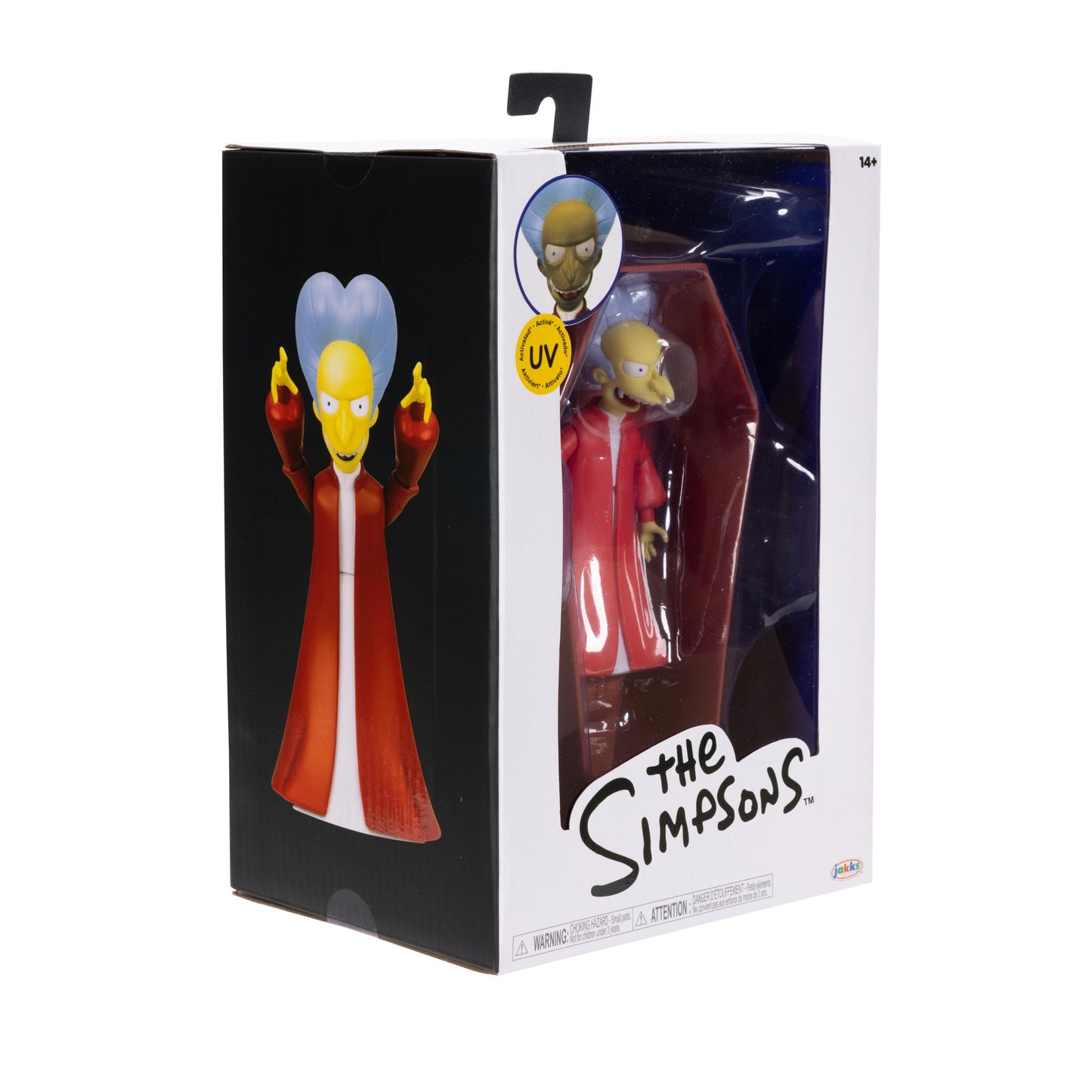 The Simpsons 5-Inch Premium Vampire Mr. Burns Collector's Action Figure | Officially Licensed