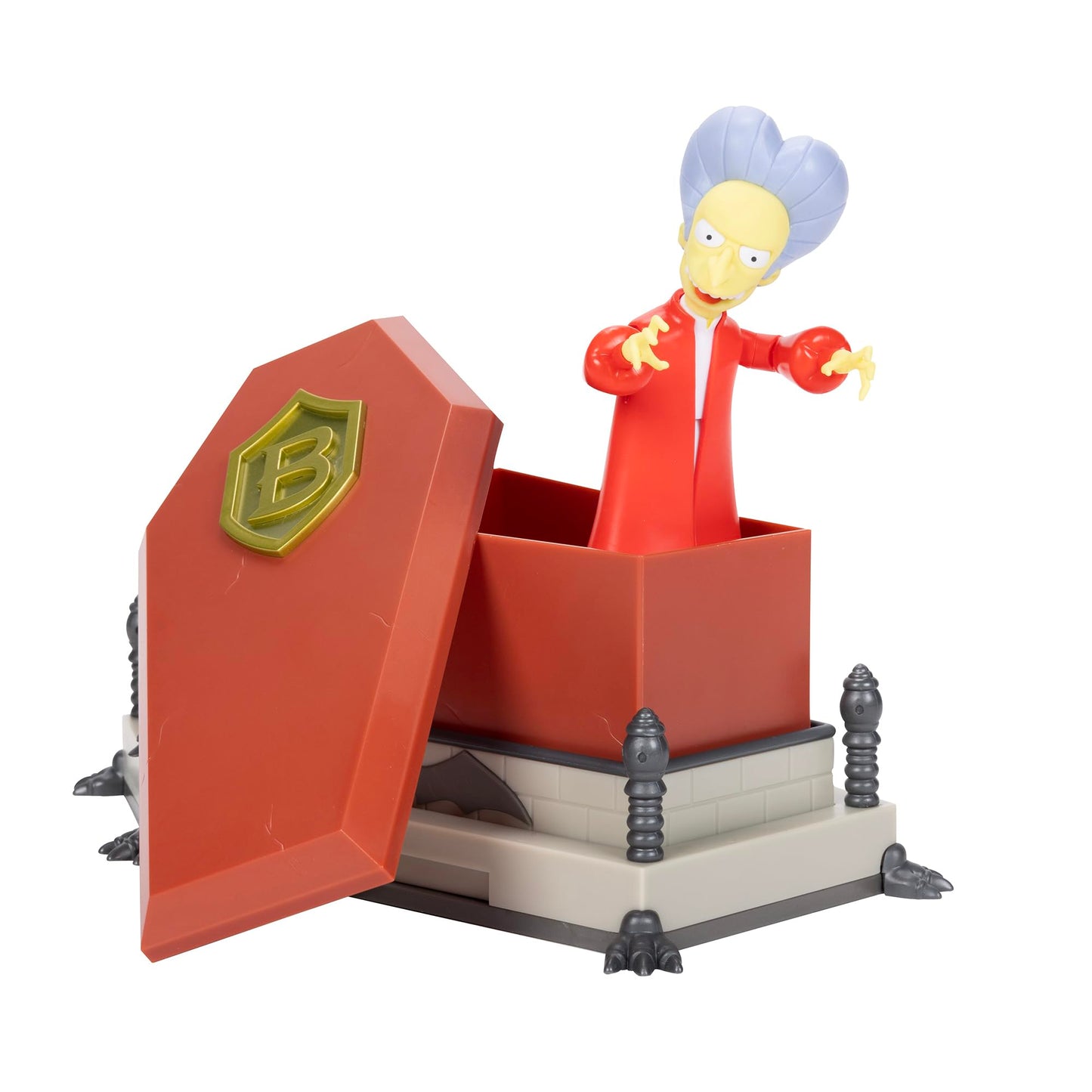 The Simpsons 5-Inch Premium Vampire Mr. Burns Collector's Action Figure | Officially Licensed