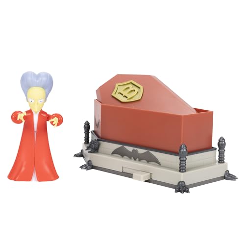 The Simpsons 5-Inch Premium Vampire Mr. Burns Collector's Action Figure | Officially Licensed